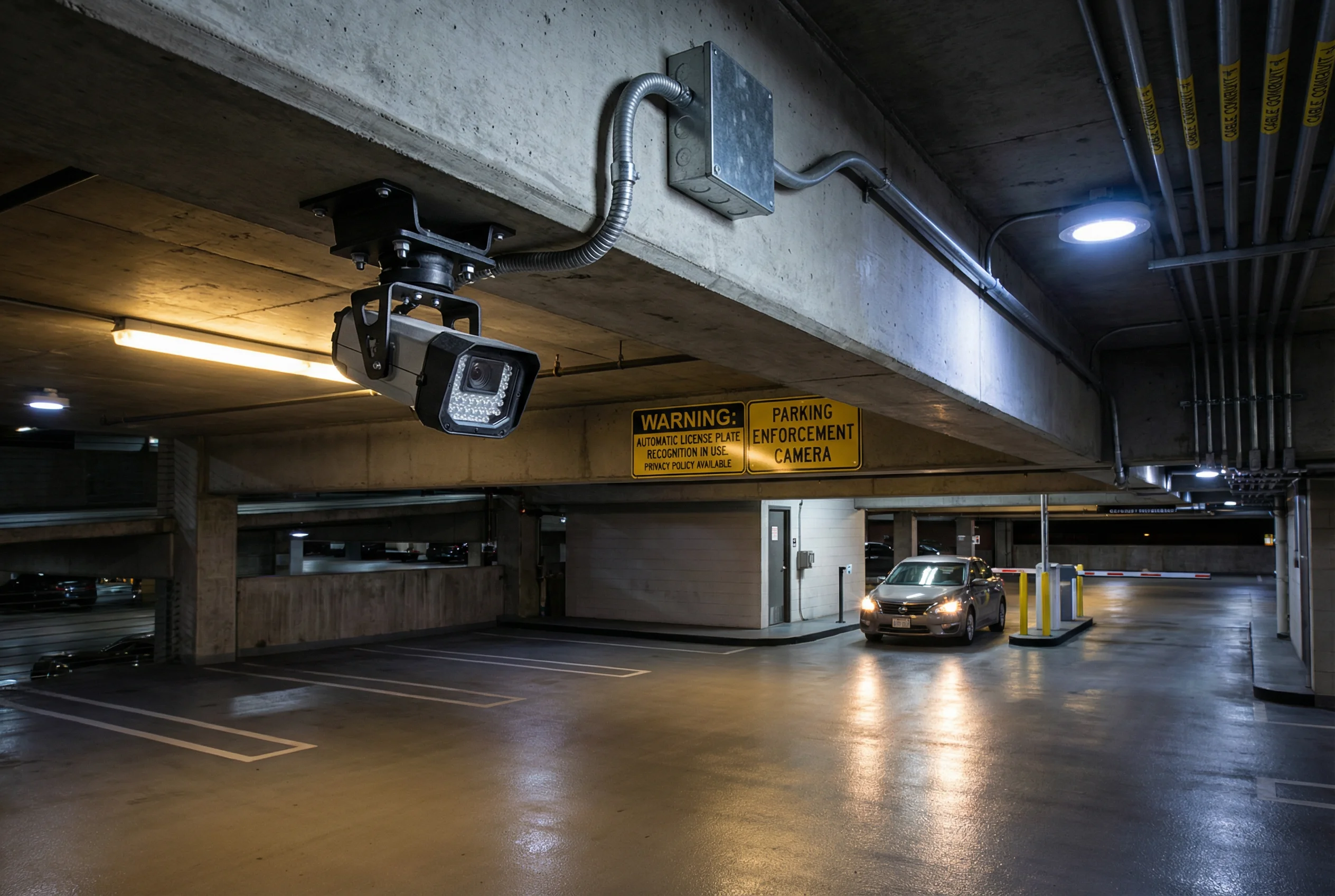 B. Commercial Parking Garage